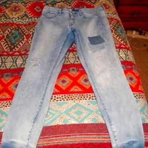 Mossimo Patchwork Jeggings